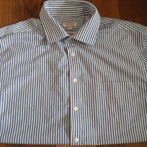 Merona Purple Striped Men's Shirt
